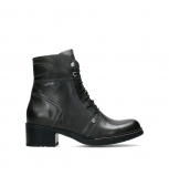 wolky bottines 01266 red deer xw 30210 cuir anthracite