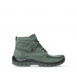 wolky bottines a lacets 04725 jump 11701 nubuck vert sage