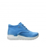 wolky bottines a lacets 06624 truth db 98815 nubuck bleu