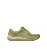 wolky chaussures a lacets 04525 celebration 10708 nubuck vert clair