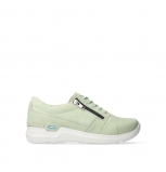 wolky chaussures a lacets 06609 feltwell 11706 nubuck vert clair
