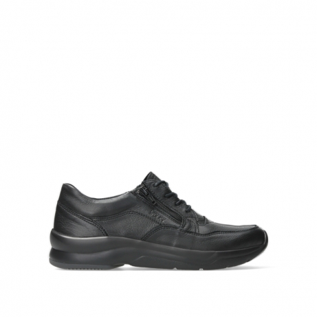 wolky chaussures a lacets 05890 ozark 24000 cuir noir