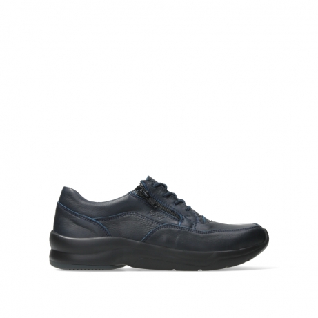 wolky chaussures a lacets 05890 ozark 24800 cuir bleu