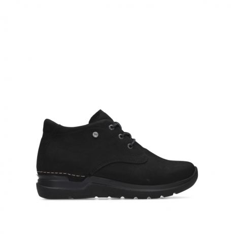 wolky bottines a lacets 06624 truth db 98000 nubuck noir