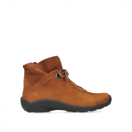 wolky bottines a lacets 01657 diana 11430 nubuck cognac