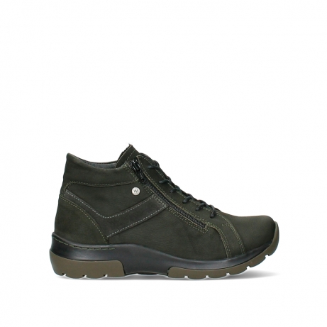 wolky bottines a lacets 03032 lounge 11770 nubuck cactus