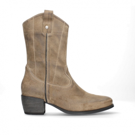 wolky bottes 02880 caprock hv 45150 suede taupe