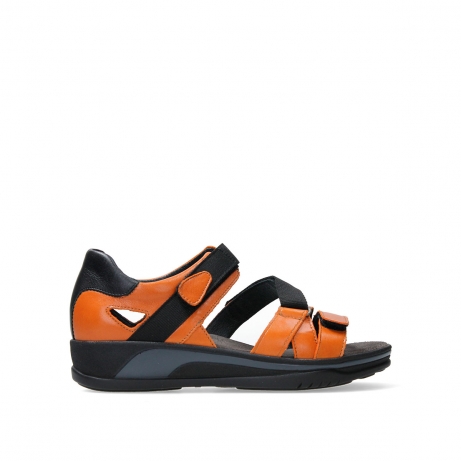 wolky sandales 01055 desh 30550 cuir orange