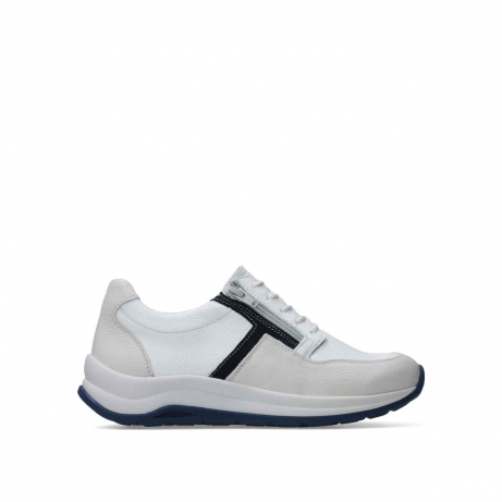 wolky chaussures a lacets 00979 comrie 92108 cuir blanc jean