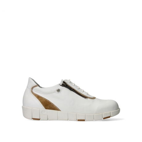 wolky chaussures a lacets 02450 etosha 30139 cuir blanc beige