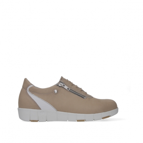 wolky chaussures a lacets 02452 etosha hv 13391 beige blanc nubuck