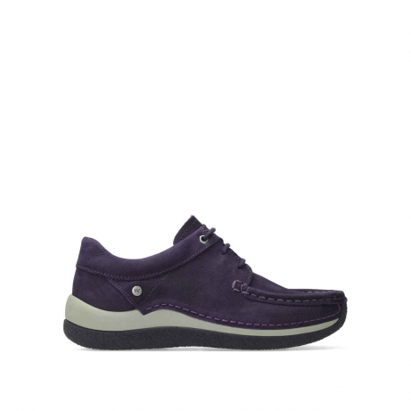 wolky chaussures a lacets 04525 celebration 12600 nubuck violet