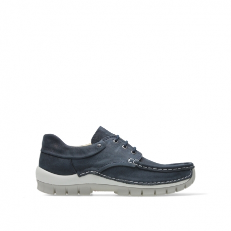 wolky chaussures a lacets 04750 fly men 11820 nubuck bleu