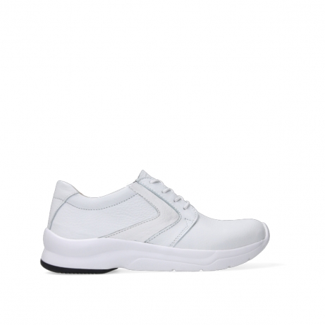 wolky chaussures a lacets 05895 omaha hv 24100 cuir blanc