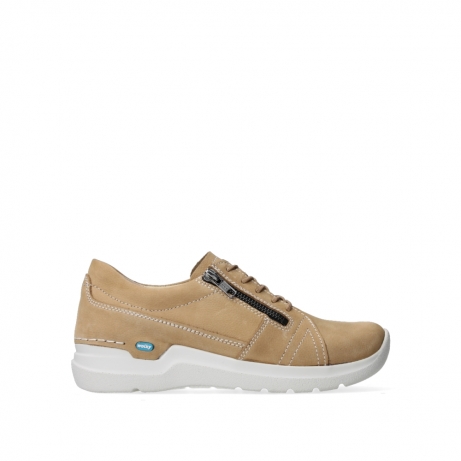 wolky chaussures a lacets 06609 feltwell 11390 nubuck beige