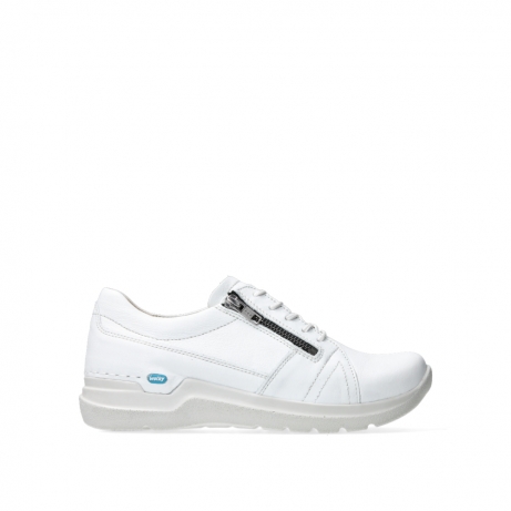 wolky chaussures a lacets 06609 feltwell 20100 cuir blanc
