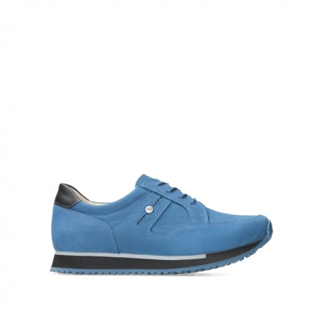 wolky chaussures de marche 05804 e walk 11804 nubuck bleu atlantique