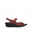 wolky sandalen 03125 scala 30500 rood leer