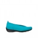 wolky slippers 00359 ballet 11760 nubuck turquoise