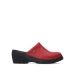 wolky sabots 06080 multi clog 71500 cuir rouge