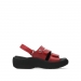 wolky sandales 03223 avalon 30500 cuir rouge