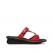 wolky mules 03307 isa 21500 cuir rouge