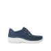 wolky chaussures a lacets 06216 roll shoe 11820 nubuck denim
